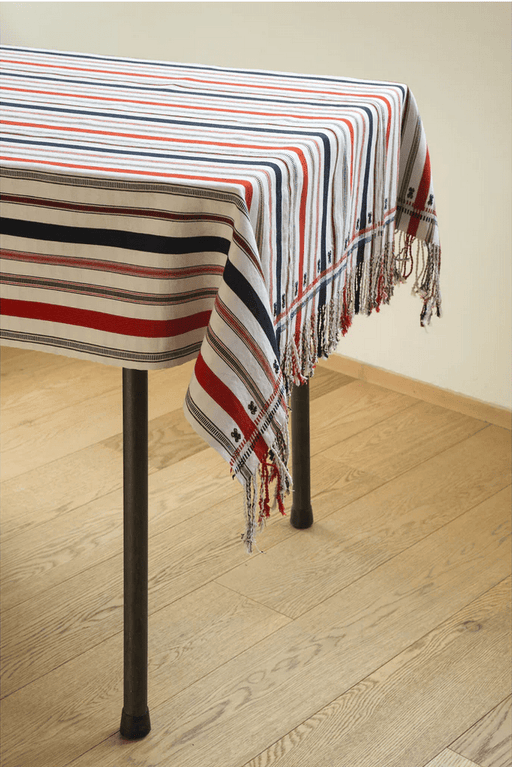 Palma Rojo Tablecloth - heritagebyhand