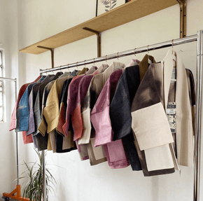 Haori Denim Kimono Jacket - heritagebyhand