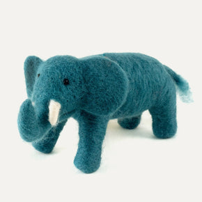 Felted Wool Elephant - heritagebyhand