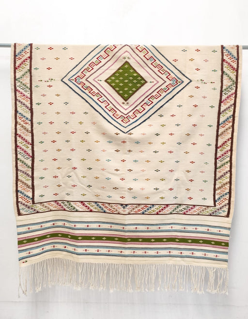 Flores de Naranjo Textile Art Ignacio Netzahualcoyotl 