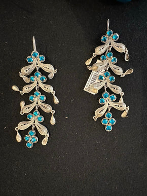 Four-Tier Palmas Earrings Jewelry Olga Fisch 