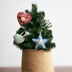 Dove Embroidered Holiday Ornament - heritagebyhand