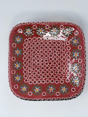 Capula Ceramic Square Candy Dish Dinnerware Collections Francisco Javier Ruiz Rojas 