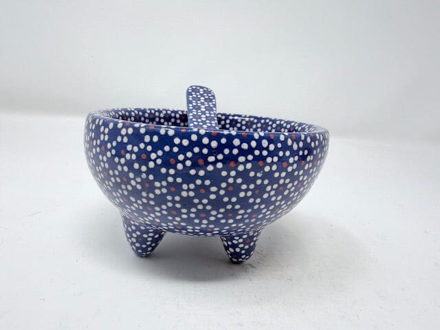 Mini Small Salsa Bowl and Spoon Home, Ceramics, Tabeltop, Gifts Francisco Javier Ruiz Rojas 
