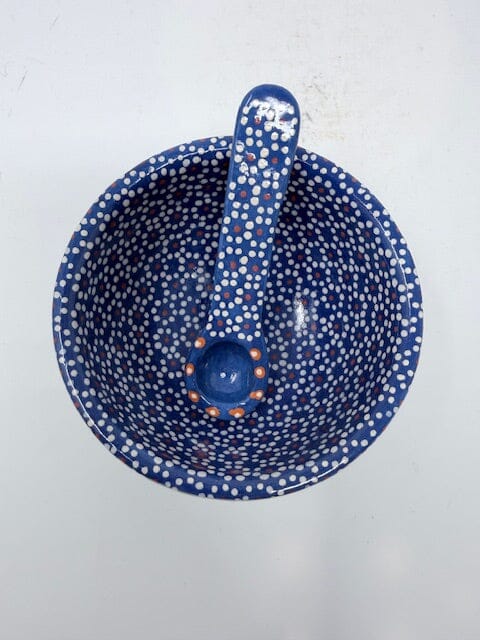 Mini Small Salsa Bowl and Spoon Home, Ceramics, Tabeltop, Gifts Francisco Javier Ruiz Rojas 