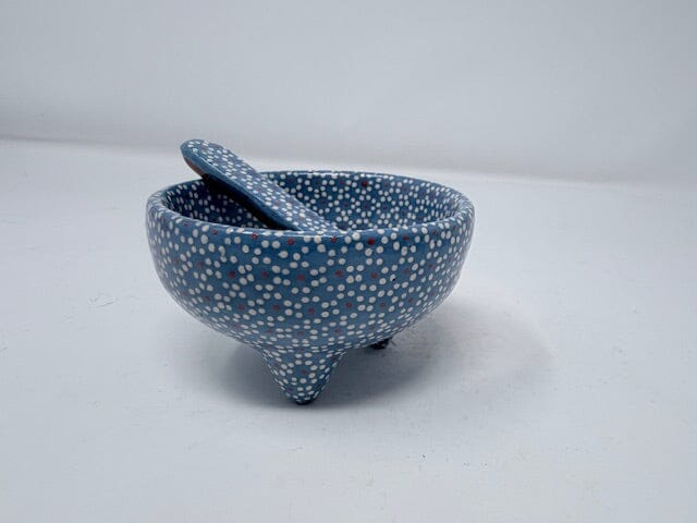 Mini Small Salsa Bowl and Spoon Home, Ceramics, Tabeltop, Gifts Francisco Javier Ruiz Rojas 