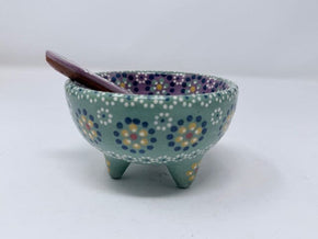 Mini Small Salsa Bowl and Spoon Home, Ceramics, Tabeltop, Gifts Francisco Javier Ruiz Rojas 