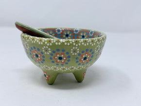 Mini Small Salsa Bowl and Spoon Home, Ceramics, Tabeltop, Gifts Francisco Javier Ruiz Rojas 