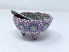 Mini Small Salsa Bowl and Spoon Home, Ceramics, Tabeltop, Gifts Francisco Javier Ruiz Rojas 