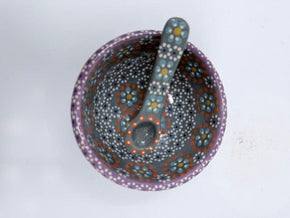 Mini Small Salsa Bowl and Spoon Home, Ceramics, Tabeltop, Gifts Francisco Javier Ruiz Rojas 
