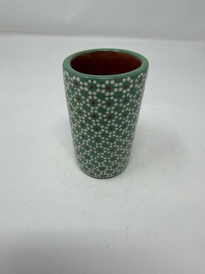 Capula Shot Glass Home, Ceramics, Tabeltop, Gifts Francisco Javier Ruiz Rojas 3 inches tall 100% natural ceramic clay and glazes Mint