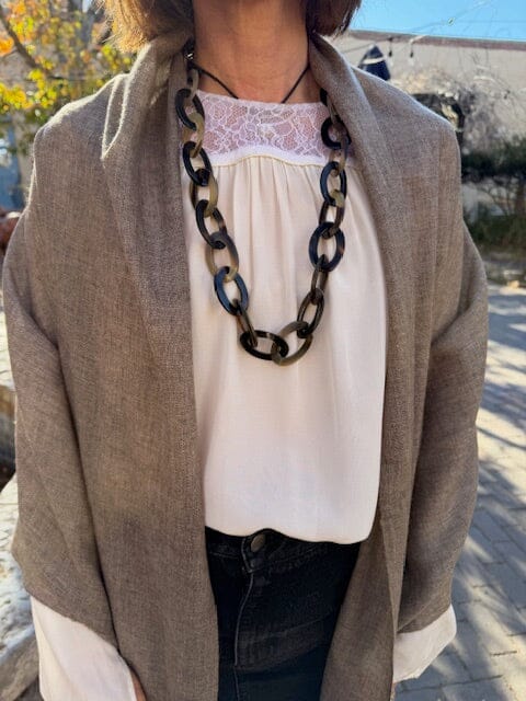 Afghan Wool Scarf Accessories Chuk Palu 