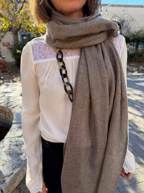 Afghan Wool Scarf Accessories Chuk Palu 