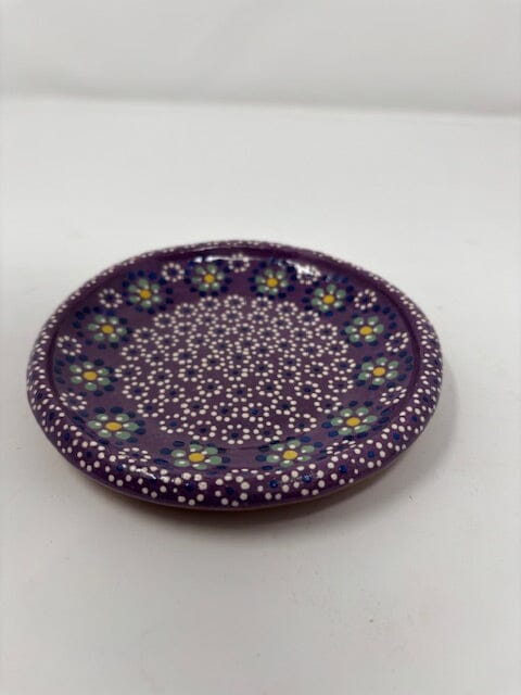 Capula Ceramic Saucer Dinnerware Collections Francisco Javier Ruiz Rojas Purple 