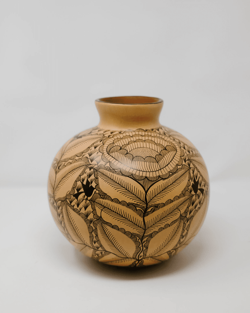 Small Huancito Melon Vase Home, Ceramics, Tabeltop, Gifts Espicio Family 