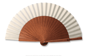 Amazonia Fan Accessories Vera Pilo One size Wood and waxed cotton White