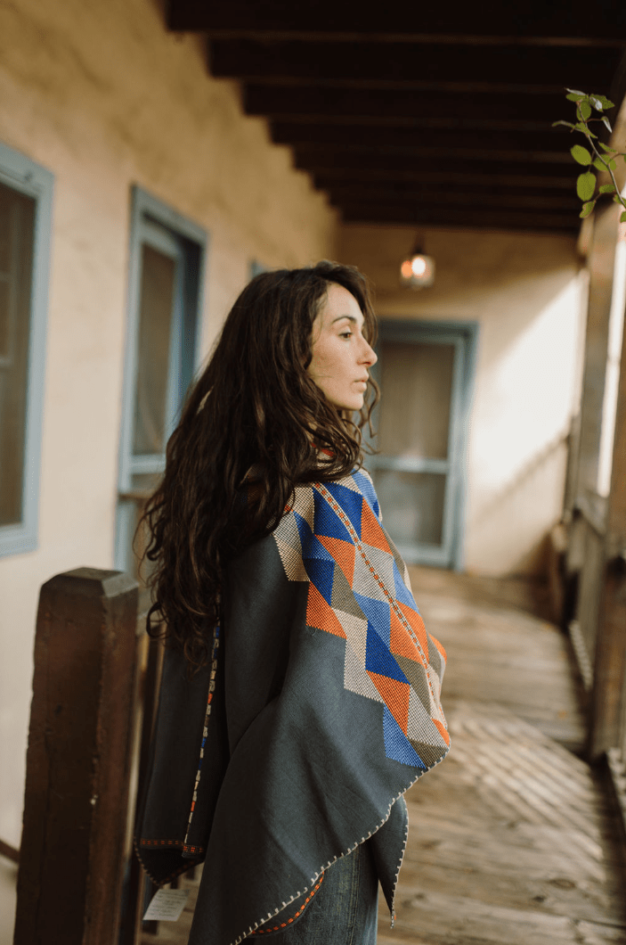 Canuc Poncho-Multiple Colors Textile, Clothing, Poncho Malacate 