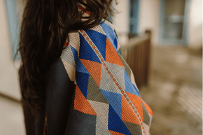 Canuc Poncho-Multiple Colors Textile, Clothing, Poncho Malacate 