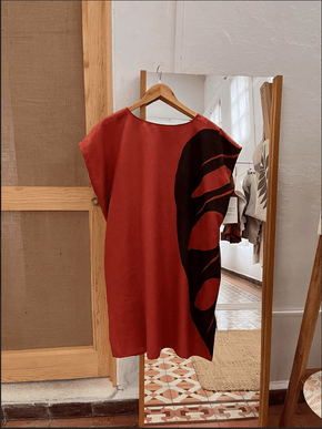 Monstera Tunic Textile, Clothing Pol y Pol 