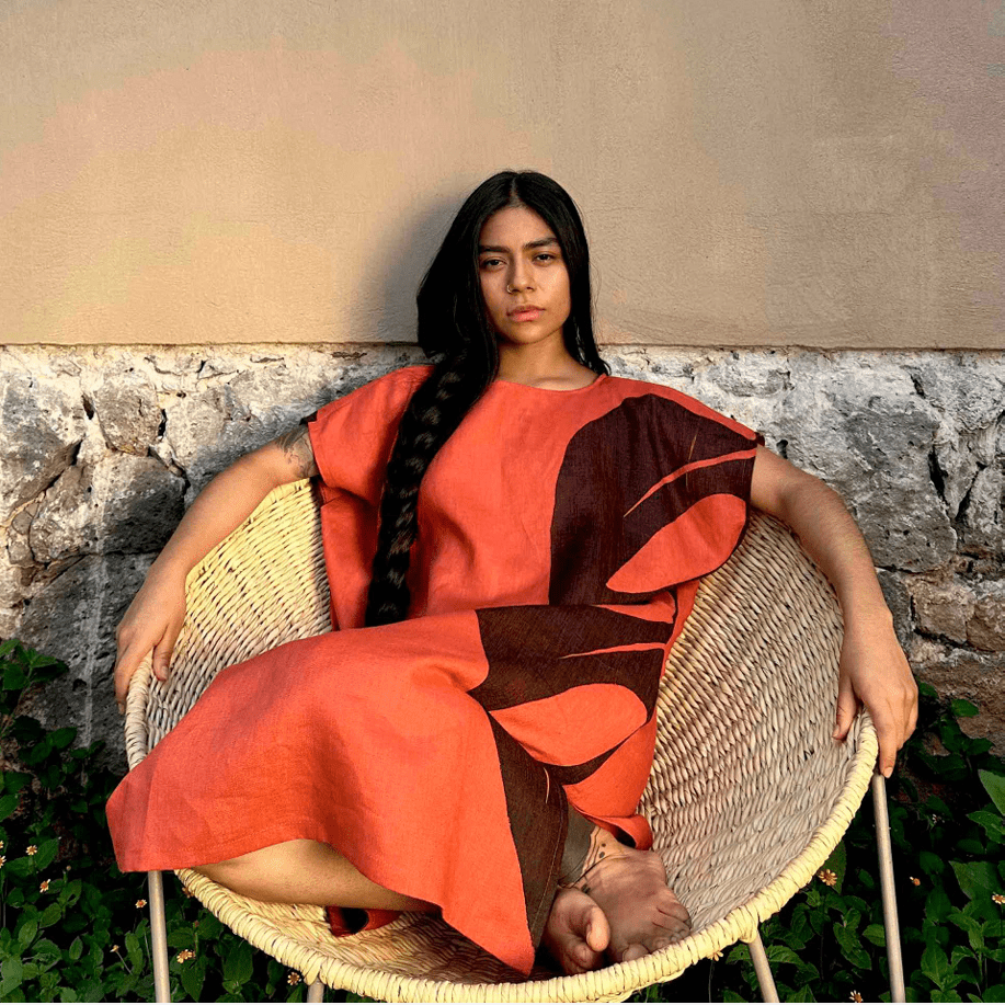 Monstera Tunic Textile, Clothing Pol y Pol 