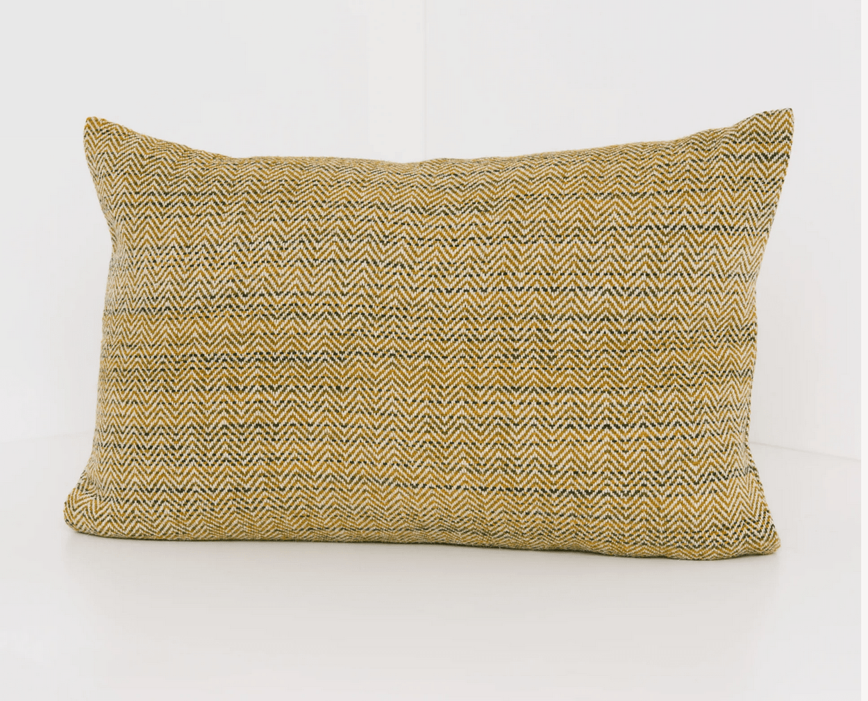 Hilario Lumbar Pillow Textile, Home, Colorindio 15.75 x 25.5 in. 100% wool Green/Yellow