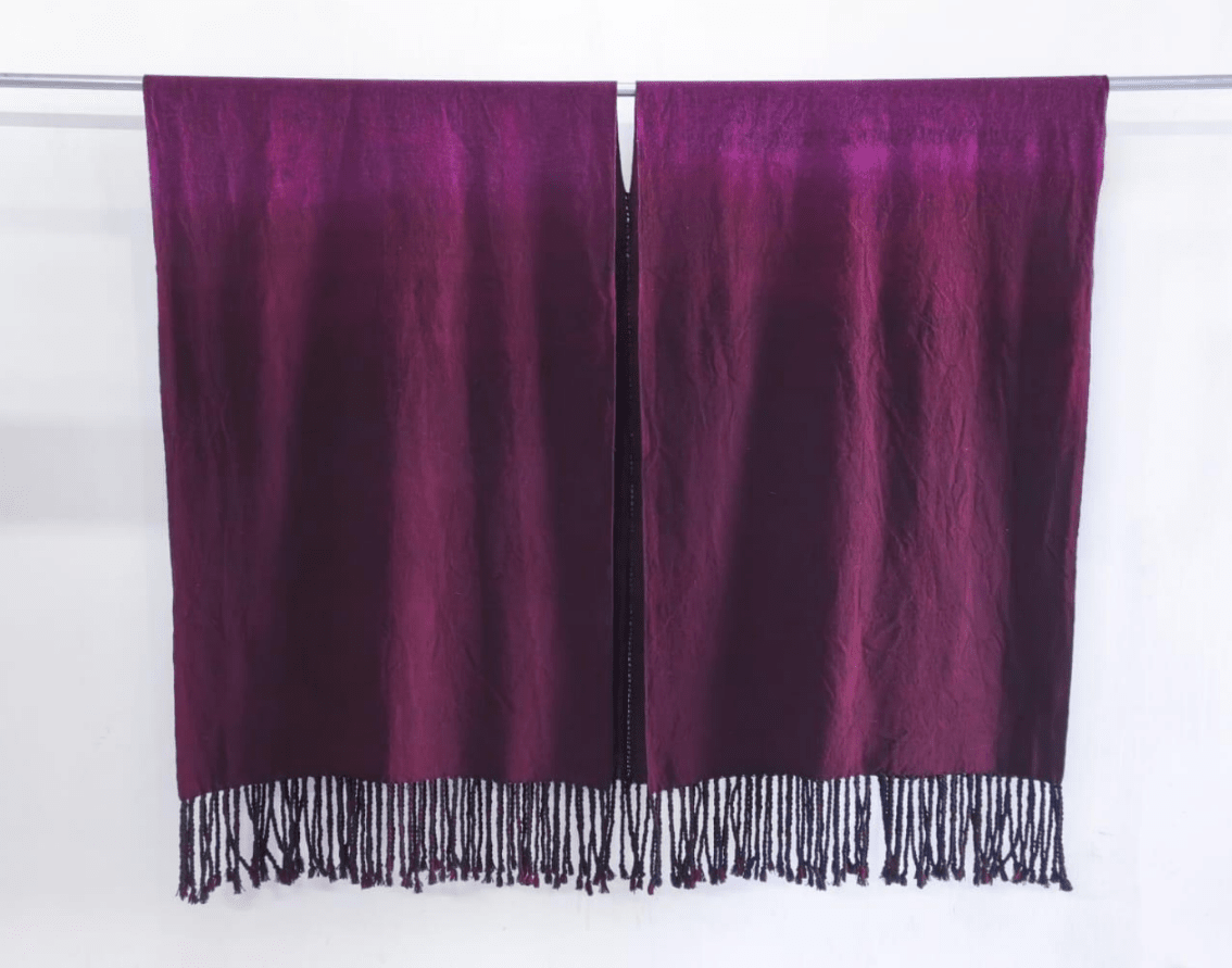 Ciruelos Ombre Ruana- Special Order Textile, Clothing, Poncho Ignacio Netzahualcoyotl 