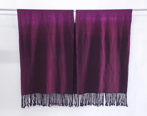 Ciruelos Ombre Ruana- Special Order Textile, Clothing, Poncho Ignacio Netzahualcoyotl 