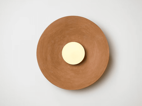 Arenal - Burnished Clay Wall Sconce Lighting Filamento 