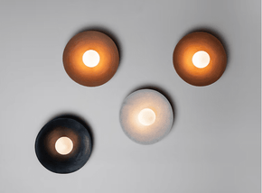 Arenal - Burnished Clay Wall Sconce Lighting Filamento 