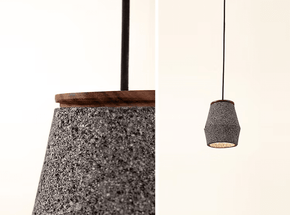Bajío - Volcanic Stone Pendant Light Lighting Filamento 