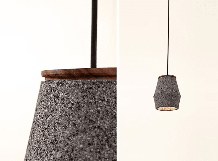 Bajío - Volcanic Stone Pendant Light Lighting Filamento 