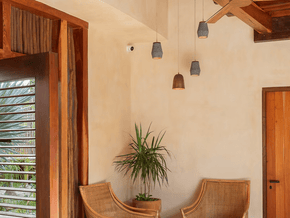 Bajío - Volcanic Stone Pendant Light Lighting Filamento 