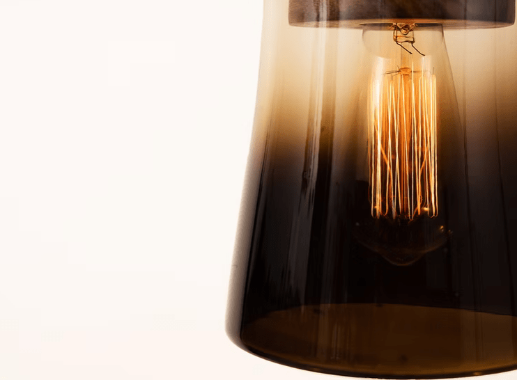 Humo - Blown Glass Pendant Light Lighting Filamento 