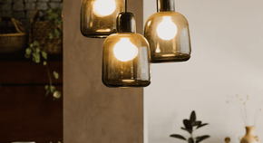 Brasa - Blown Glass Pendant Light Lighting Filamento 