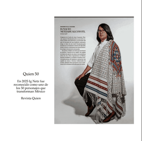 Two-tone Green Ombre Ruana Textile, Clothing, Poncho Ignacio Netzahualcoyotl 