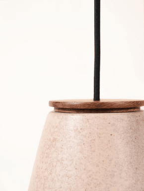 Nahual - Burnished Clay Pendant Light Lighting Filamento 