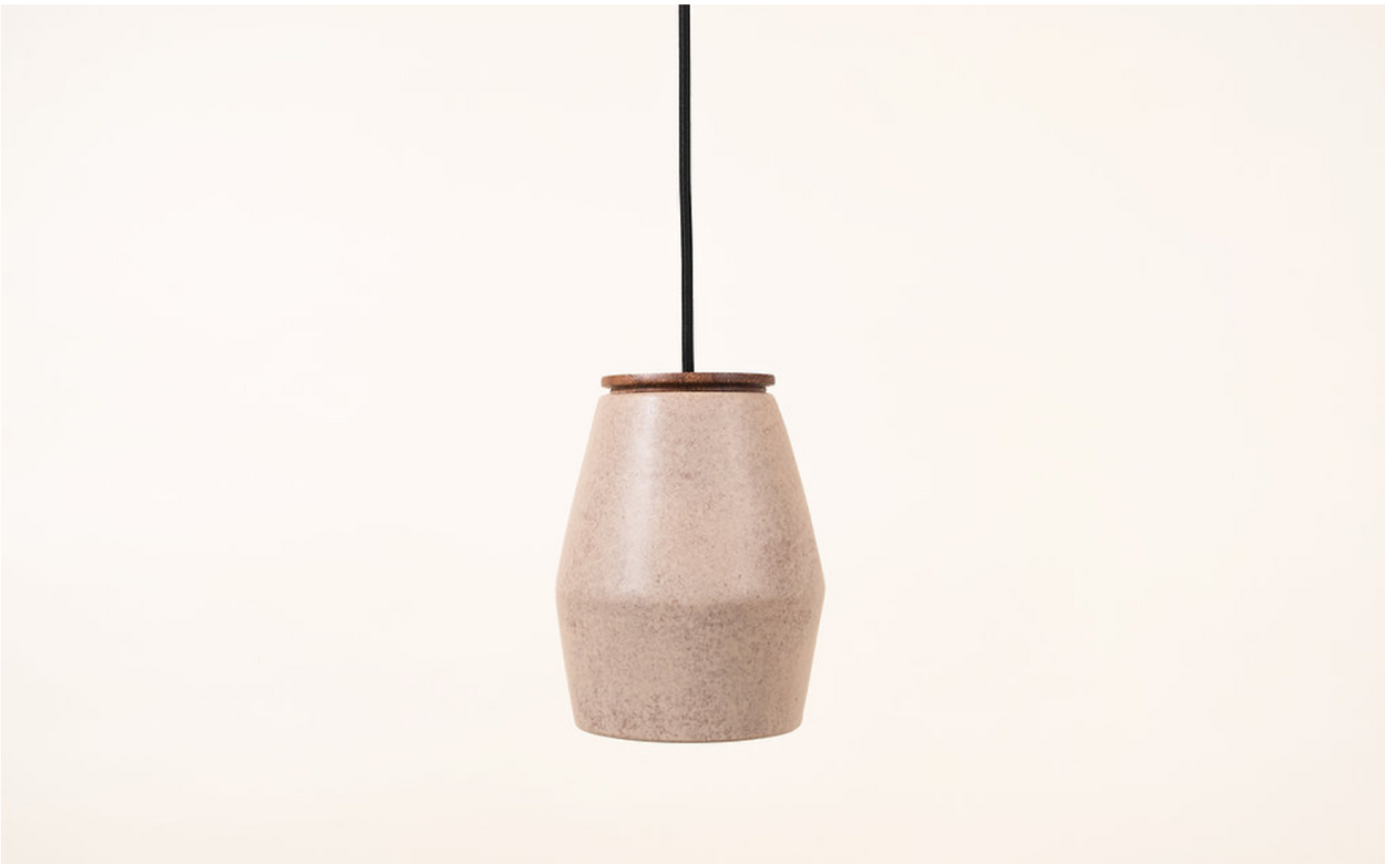 Nahual - Burnished Clay Pendant Light Lighting Filamento 