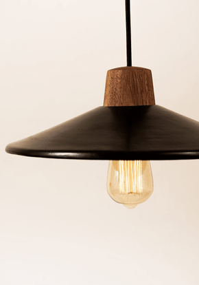 Arenal - Burnished Clay Pendant Light Lighting Filamento 