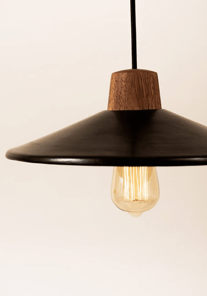 Arenal - Burnished Clay Pendant Light Lighting Filamento 