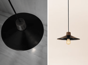 Arenal - Burnished Clay Pendant Light Lighting Filamento 