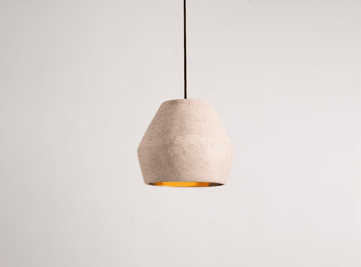 Mestiza - Burnished Clay Pendant Light Lighting Filamento 
