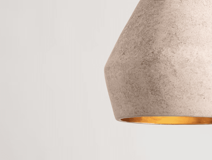 Mestiza - Burnished Clay Pendant Light Lighting Filamento 