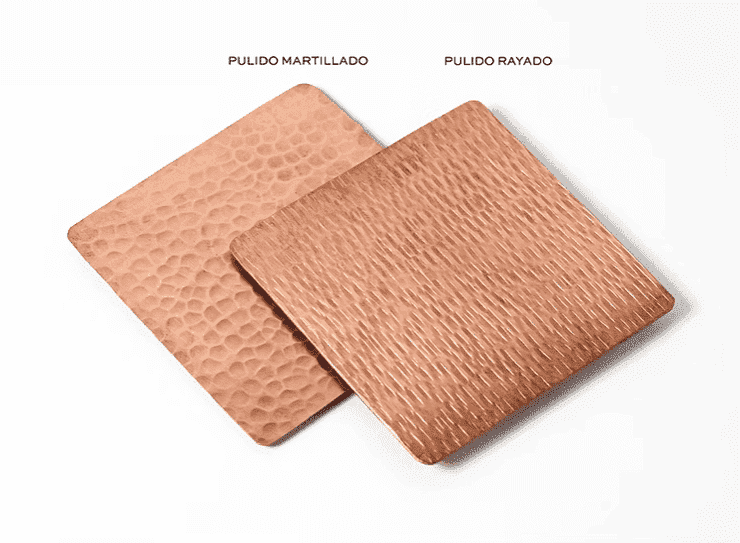 Capula - Hammered Copper Pendant Light Lighting Filamento Polished Striped Copper (PL-R) 