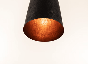 Clara II - Hammered Copper Pendant Light Lighting Filamento 