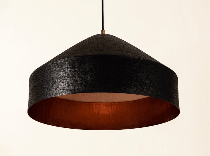 Ocampo - Hammered Copper Pendant Light Lighting Filamento 