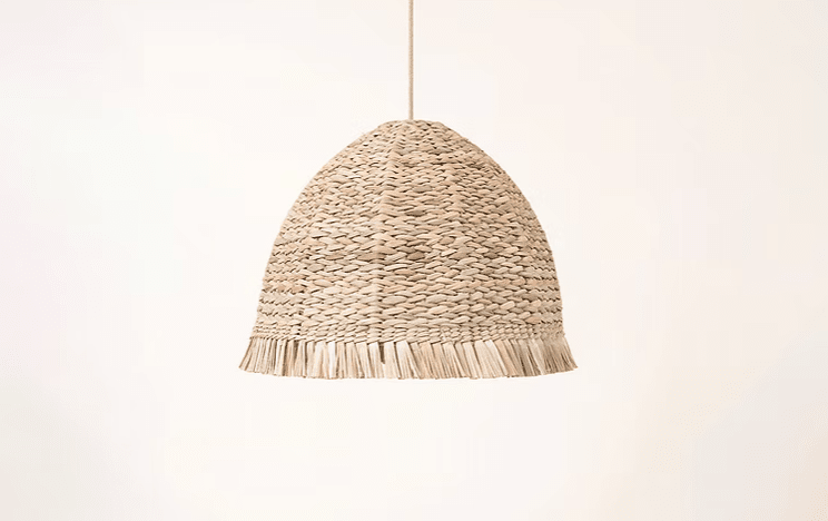 Tarasca - Woven Palm Pendant Light Lighting Filamento 
