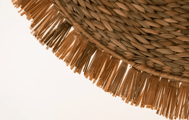 Tarasca - Woven Palm Pendant Light Lighting Filamento 