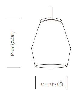 Bajío - Volcanic Stone Pendant Light Lighting Filamento 