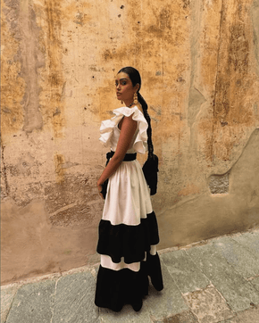 [PRE-ORDER] Amancia Classic Dress - Hand-Embroidered Tehuantepec Dress - June Delivery Textile, Clothing, Dress Flor de Iguana 