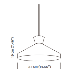 Occidente - High-Temperature Ceramic Pendant Light Lighting Filamento 